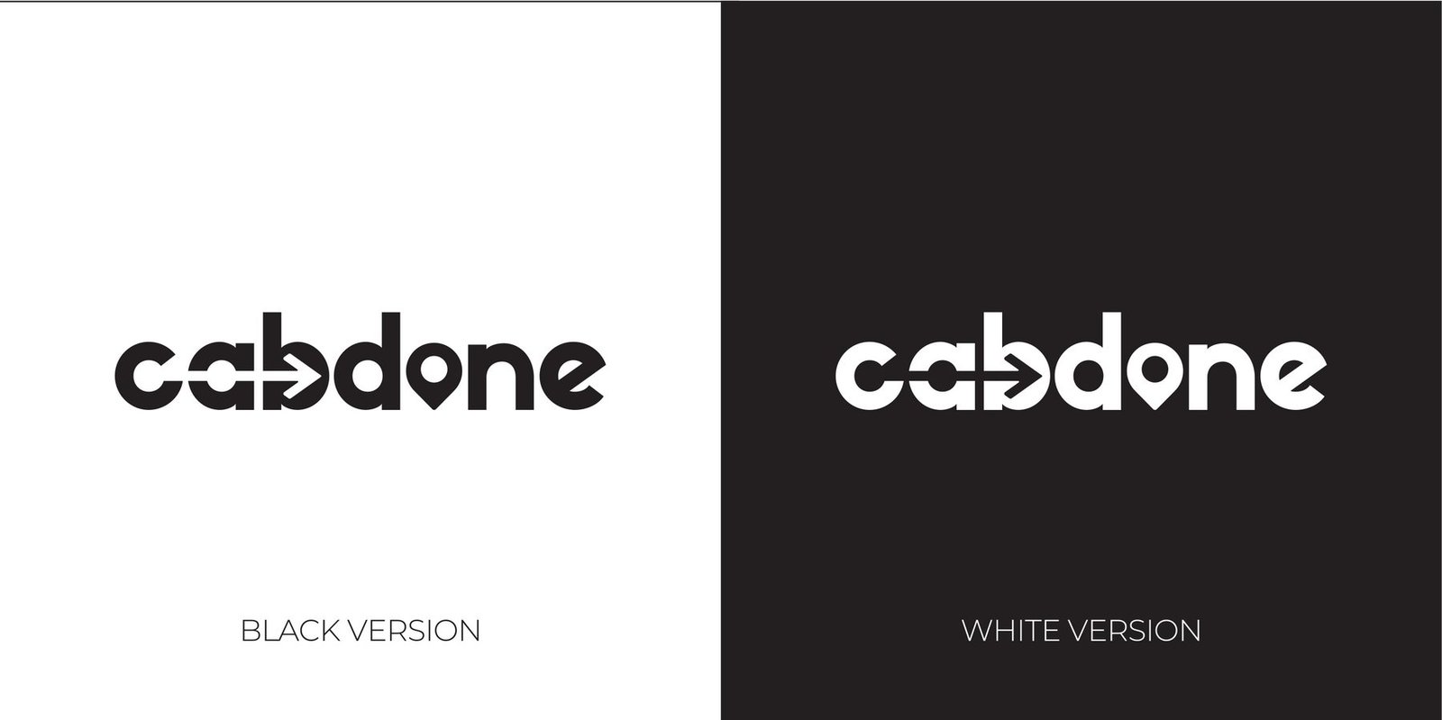 Cabdone: Black and white versions