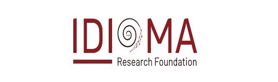 IDIOMA Research Foundation: Do not skew, squeeze, stretch or distort the logo
