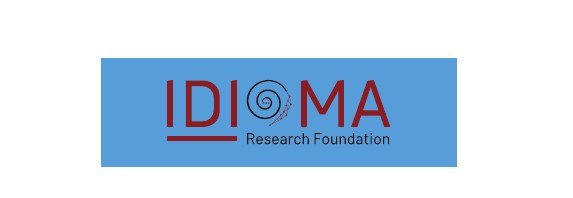 IDIOMA Research Foundation: Do not place the logo on a coloured background