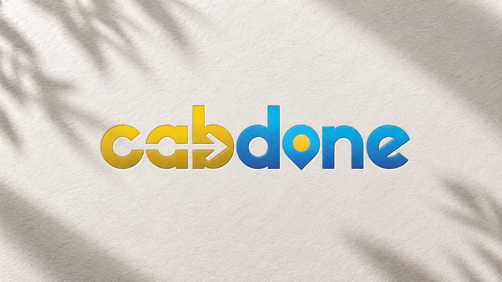 Cab service logo for Cabdone
