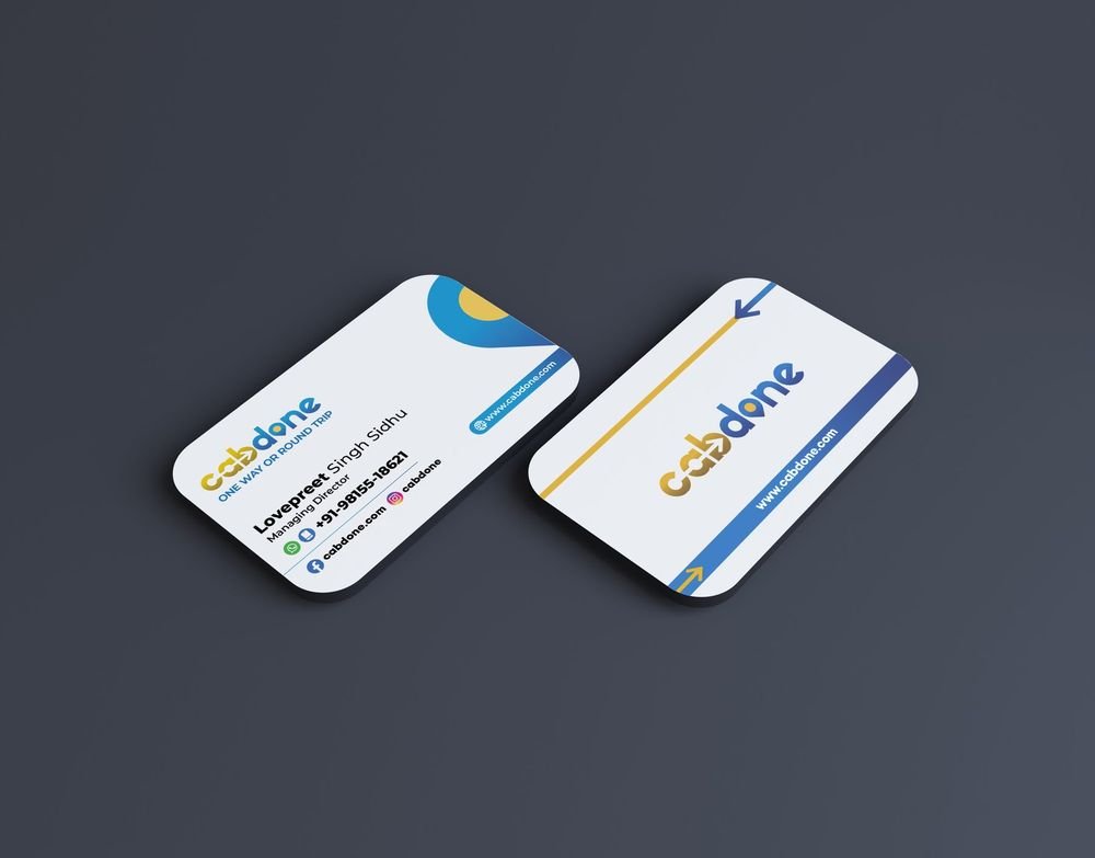 Business cards for Cabdone