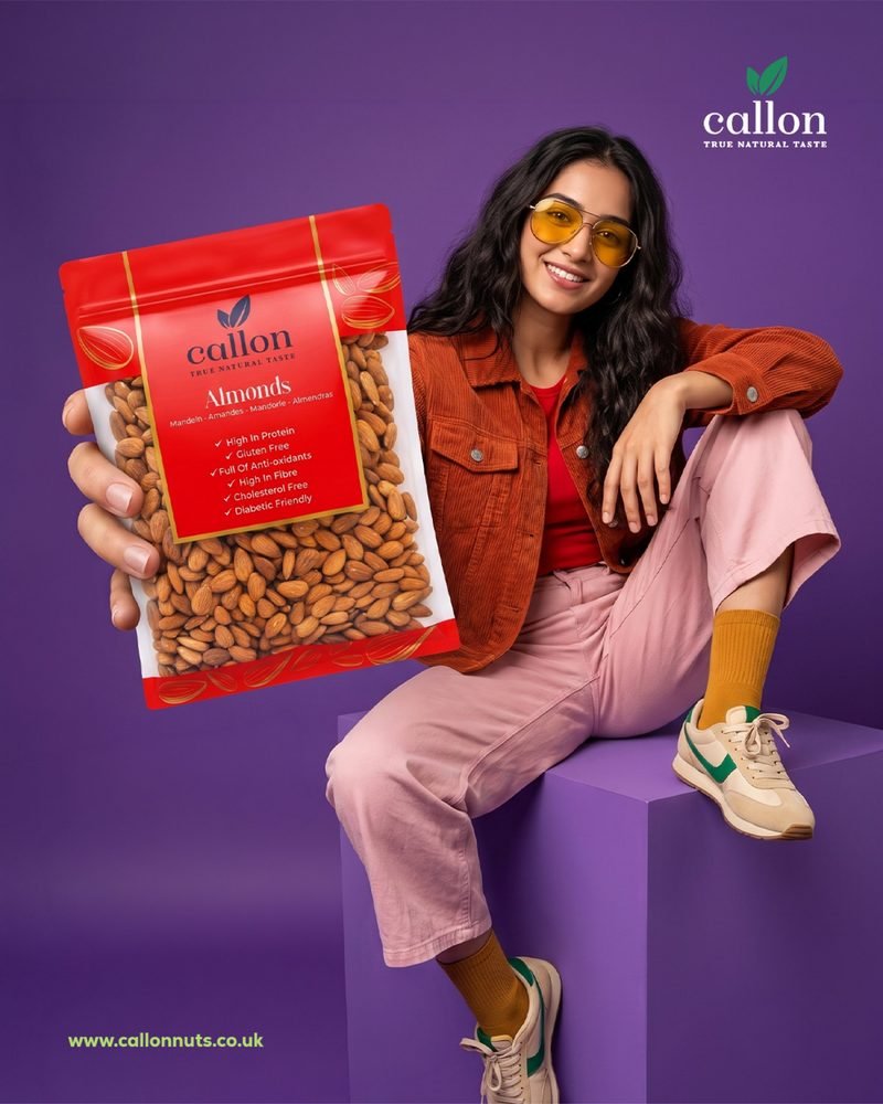 Almonds campaign creative for Callon
