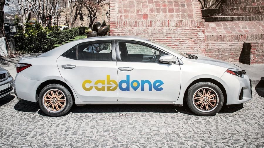 Cab fleet branding for Cabdone
