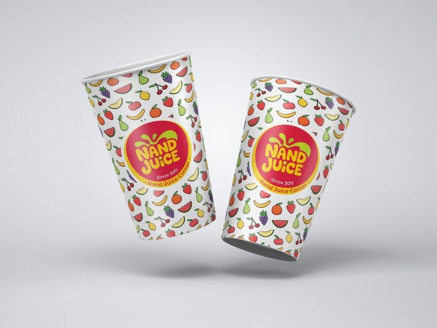 Juice cup design for Nand Juice