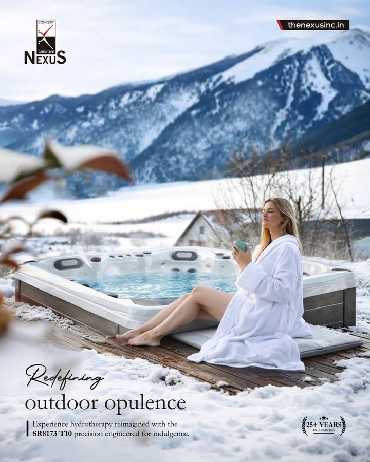 Outdoor spa post for Nexus