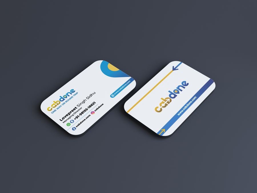 Business cards for Cabdone