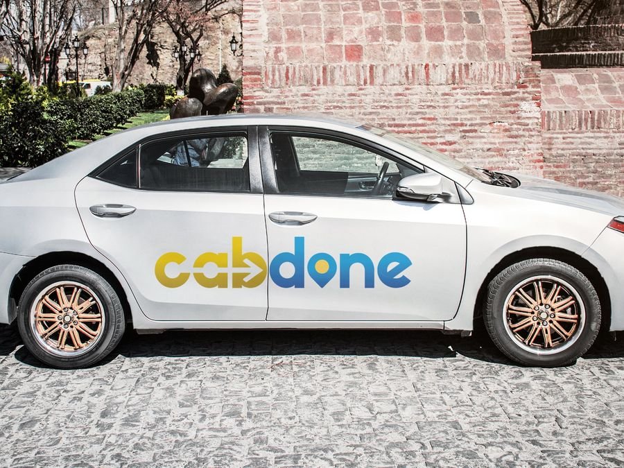 Cab fleet branding for Cabdone