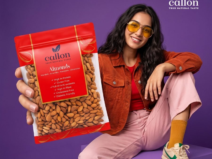 Almonds campaign creative for Callon