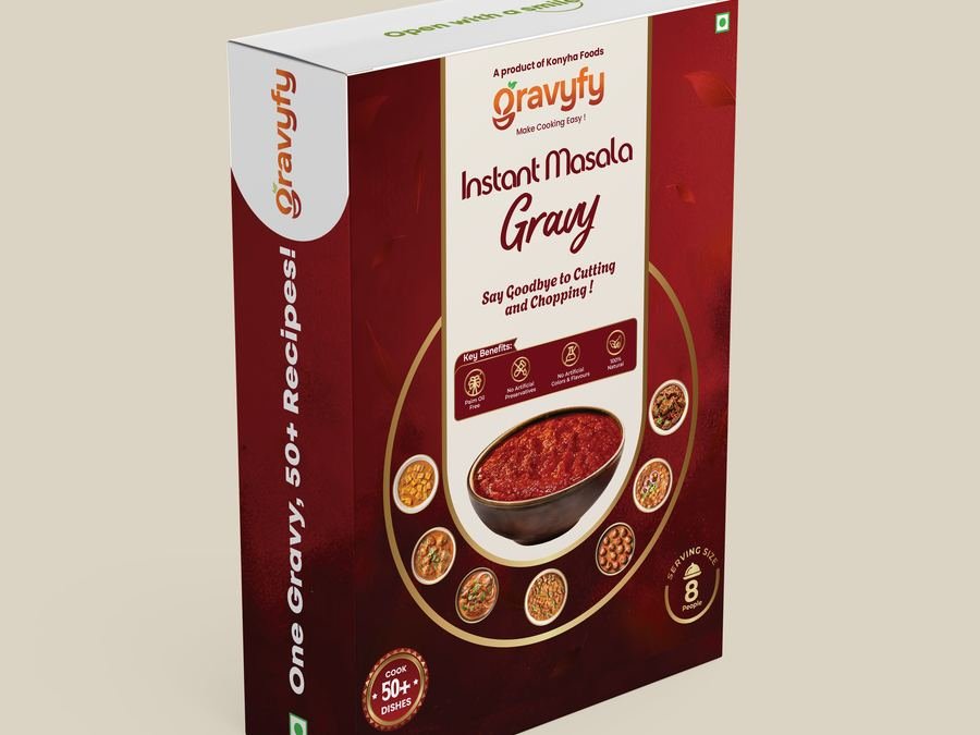 Instant masala gravy box for Gravyfy