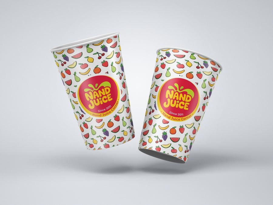 Juice cup design for Nand Juice