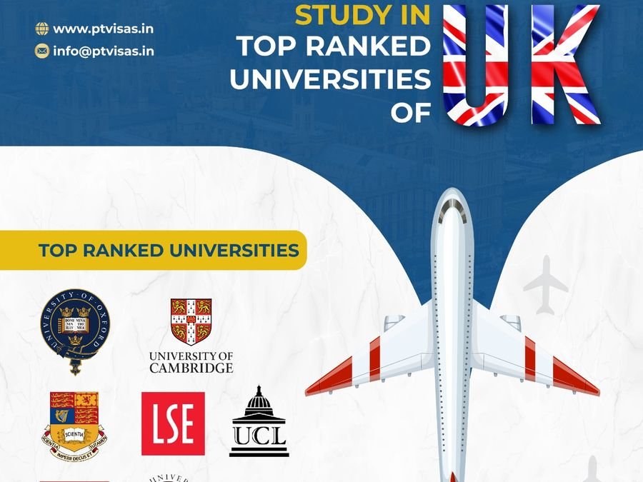 Study abroad campaign post for Prime Travels and Immigration Services