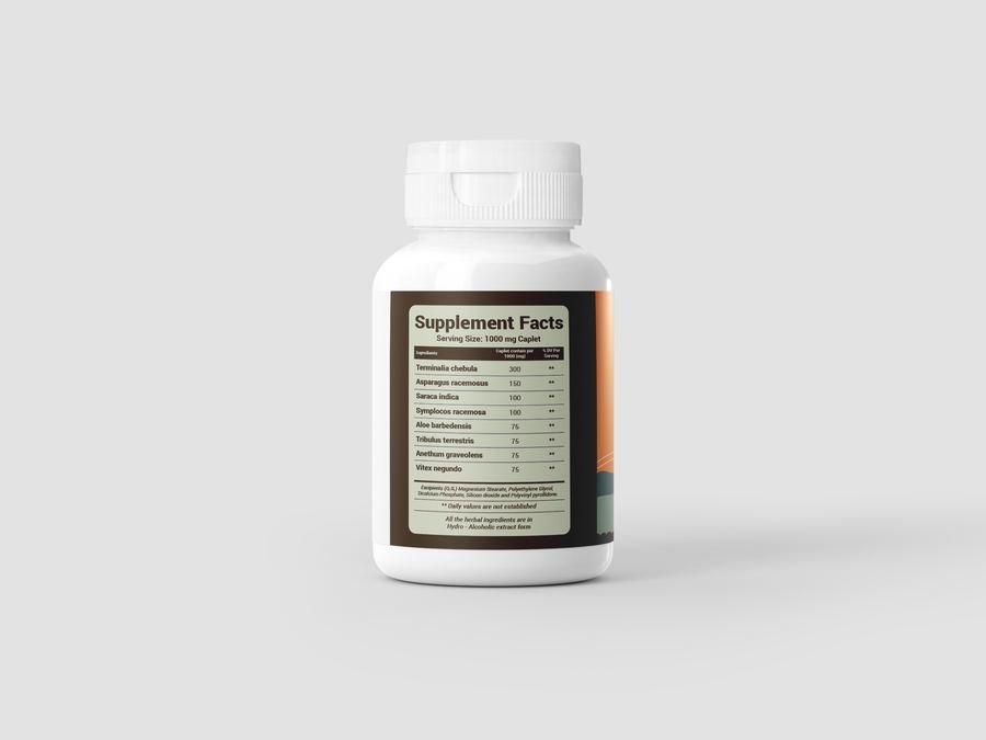 Supplement facts panel for Ketav's Morning Kick